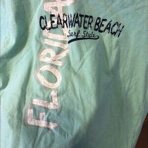 Surf style Clearwater beach Florida kids shirt size 6-8